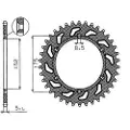 Sunstar Steel Yamaha Wr 125 91-98 Bagtandhjul