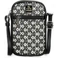 Pepe Jeans Pepe Jeanstil kvinder. 7615231 Taske med mobiltelefonholder i sort uld -11x17,5x2,5cm (OSFA), Casual, Syntetisk