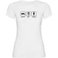 Kruskis Sleep Eat And Train T-shirt Med Korte ærmer