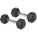 Olive Rubber Hex 4kg Håndvægt 2 Enheder