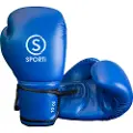 Sporti France 10oz Læder Kunstige Boksehandsker