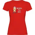 Kruskis Born To Ski T-shirt Med Korte ærmer