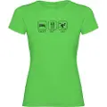 Kruskis Sleep Eat And Ski T-shirt Med Korte ærmer