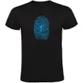 Kruskis Skier Fingerprint T-shirt Med Korte ærmer