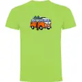 Kruskis Hippie Van Snowboard T-shirt Med Korte ærmer
