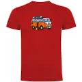 Kruskis Hippie Van Snowboard T-shirt Med Korte ærmer