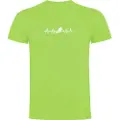 Kruskis Skiing Heartbeat T-shirt Med Korte ærmer