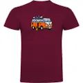 Kruskis Hippie Van Snowboard T-shirt Med Korte ærmer