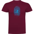 Kruskis Snowboarder Fingerprint T-shirt Med Korte ærmer