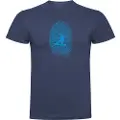 Kruskis Snowboarder Fingerprint T-shirt Med Korte ærmer