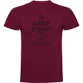 Kruskis Keep Calm And Go Skiing T-shirt Med Korte ærmer
