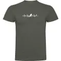 Kruskis Skiing Heartbeat T-shirt Med Korte ærmer