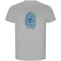 Kruskis Skier Fingerprint Eco T-shirt Med Korte ærmer