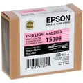 Epson Blæk Vivid Ljus Magenta T580b - Pro 3880