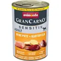 Animonda GranCarno Økonomipakke: 24 x 400 g Animonda GranCarno Adult Sensitive - Ren kalkun & kartofler