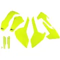 Ufo Husqvarna Te/tx/fe 2017-2019 Hukit618f-dflu Fork Protectors & Plastikkit