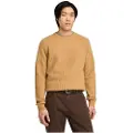 Timberland Timberlandtil mænd. TB0A62KYEGM1 Raglanærmet bomuldstrøje Williams River beige (XXL), Casual, Økologisk bomuld, Bæredygtig
