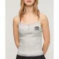 Superdry Essential Button Down ærmeløs T-shirt
