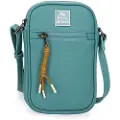 Pepe Jeans Pepe Jeanstil kvinder. 7565233 Bea mobiltelefontaske blå -11x17,5x2,5cm (OSFA), Casual, Syntetisk