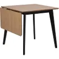 Actona - Spisebord Roxy, 80x120 cm - Sort - Spiseborde - - Homeroom