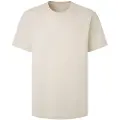 Pepe Jeans Pepe Jeanstil mænd. PM509206 Connor T-shirt beige (XS), Casual, Bomuld, Korte ærmer