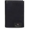Pepe Jeans Pepe Jeanstil mænd. 7412031 Hilltop lodret læderpung med møntpose Marine (OSFA), Casual, Blå