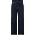 Pepe Jeans Pepe Jeanstil kvinder. PL204731AB3 Uhw Lexa blå straight jeans (26/30), Casual, Bomuld, Denim, Bæredygtig