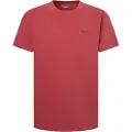 Pepe Jeans Pepe Jeanstil mænd. PM508664 Jacko T-shirt rød (XL), Casual, Bomuld, Korte ærmer
