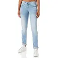 G-Star G-Startil kvinder. D02153-8968-8436 Jeans Midge Saddle Mid Straight (29/30), Blå, Casual, Bomuld, Denim