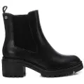 Xti Xtitil kvinder. 14331301-NEGRO Ankelstøvler 143313 sort (39), 5-8 cm, Lynlås, Casual