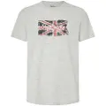 Pepe Jeans Pepe Jeanstil mænd. PM509384 Clag T-shirt grå (XL), Casual, Bomuld, Korte ærmer