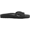 Pepe Jeans Pepe Jeanstil mænd. PMS90100 Royal Single anatomiske sandaler sort (40), Fast, Ingen, Casual