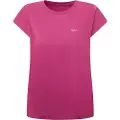 Pepe Jeans Pepe Jeanstil kvinder. PL505853 Lory pink T-shirt (L), Casual, Bomuld, Korte ærmer, Bæredygtig