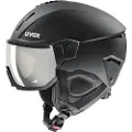 Uvex Instinct Visor, skihjelm med visir, sort