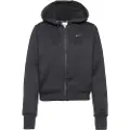 Nike Therma-FIT One-hættetrøje med lynlås til kvinder - sort