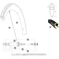Mavic Comete Pro Carbon Venstre Baghjuls Eger 12 Enheder