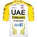 Pissei Uae Team Emirates - Tour De France 2024 Replica Kortærmet Trøje