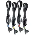 Compex 6pin Snap-kabler 4 Enheder