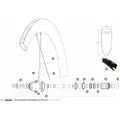 Mavic Comete Pro Carbon Sl Us Disc 20 Rear Fælg