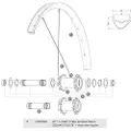 Mavic Deemax Dh 29 J-bent Eger 14 Enheder