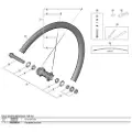 Shimano Wh-r9170-c40-tu-f12 Gennemgående Aksel Foran