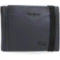 Pepe Jeans Pepe Jeanstil mænd. 7123943 Pung med elastisk bånd Jakke navy (OSFA), Casual, Læder, Blå