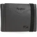Pepe Jeans Pepe Jeanstil mænd. 7123942 Grå jakke med gummibelagt pung (OSFA), Casual, Læder