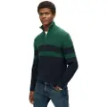 Superdry Classics Henley Halv Lynlås Sweater