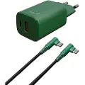 Hune Eco 20w Usb-a-og Usb-c-vægoplader