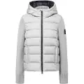 Ecoalf ECOALFtil kvinder. MCWGAKNDENAL0987W24-132 Denali jakke off-white (L), Hvid, Casual, Lange ærmer, Genanvendt polister, Bæredygtig
