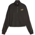 Puma Minimal Gold Fl Halv Lynlås Sweatshirt
