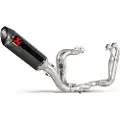 Akrapovic Evolution Titanium&carbon Rsv4 15-21/rsv4 Tuono 1000 17-21 Ref:s-a10e8-rc Ikke-homologeret Fuldt Linjesystem