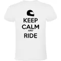 Kruskis Keep Calm And Ride T-shirt Med Korte ærmer