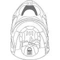 AGV Sportmodular Hjelm Hageskærm